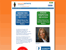 Tablet Screenshot of multistateinsurance.com